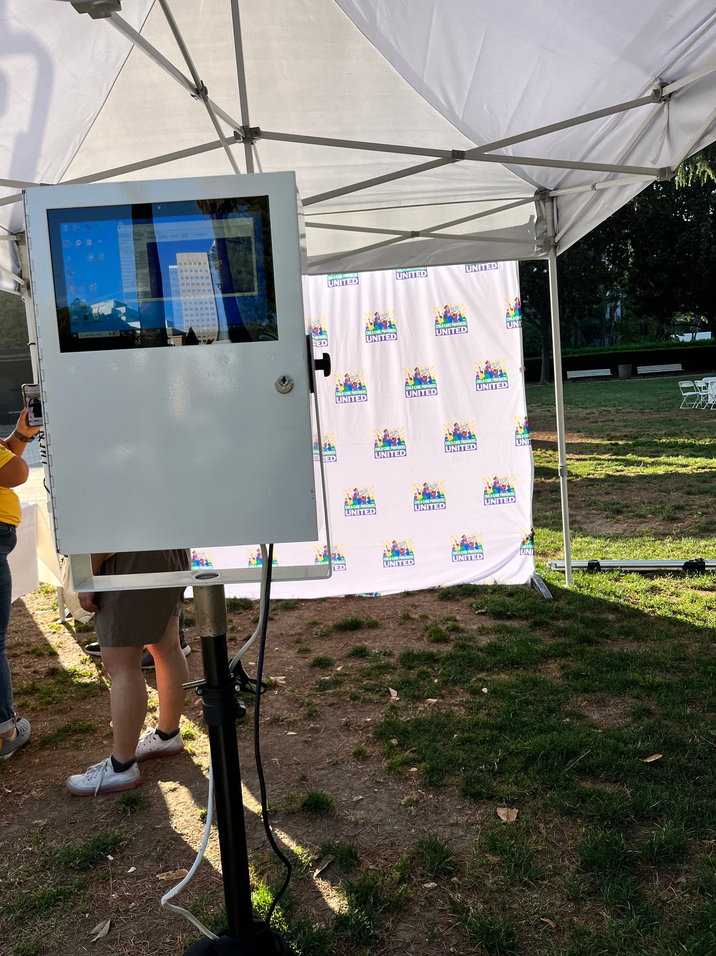 Corporate Outdoor Photobooth